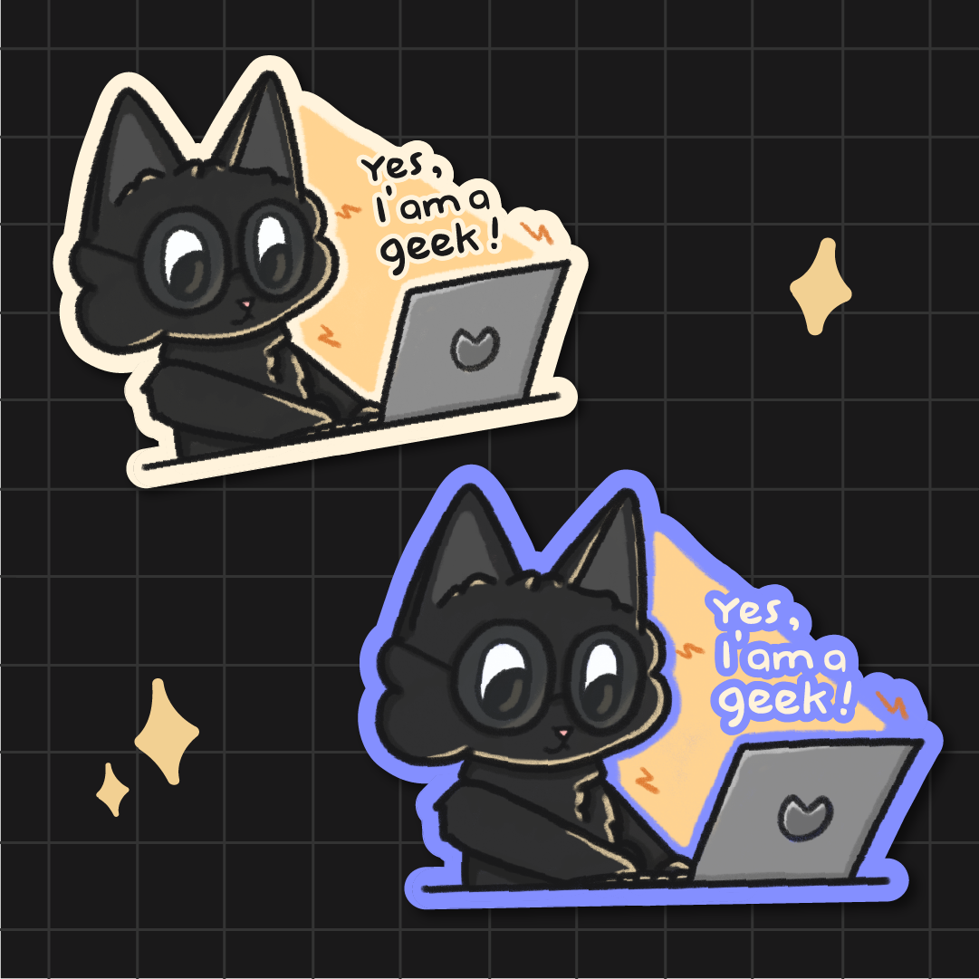 Le petit geek - Stickers